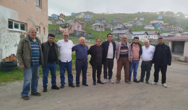 Gümüşhane’de KÖYDES Mesaisi. Tüfekçi’den Tam Saha Mesaisi