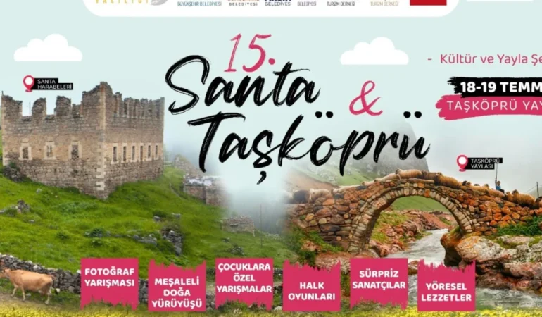 Santa–Taşköprü Şenlikleri Yıllar Sonra Yeniden Başlıyor
