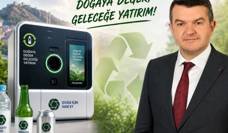Gümüşhane’de Depozito İade Sistemi 1 Temmuz’da Başlıyor