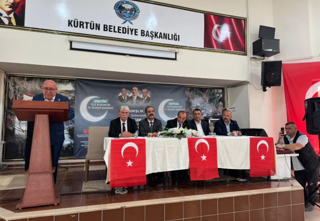Bekir Kumaş MHP Kürtün İlçe Başkanlığına Yeniden Seçildi