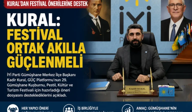 Kural, GÜÇ Platformu’nun Festival Çalışmasını Destekledi