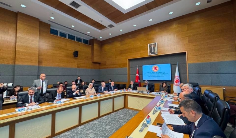 Musa Küçük TBMM’de Komisyon Toplantısına Katıldı