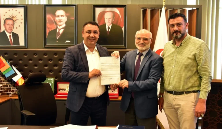 Oltanbey’deki Diyanet Yerleşkesi İçin Yapı Kullanım İzni İmzalandı