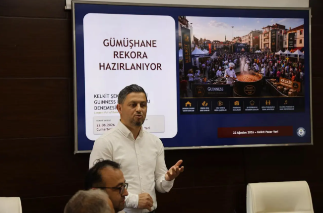 Gümüşhane’de Dünya Rekoru Heyecanı: 6 Bin Litrelik Dev Kazanda Kelkit Şeker Fasulyesi Pişecek