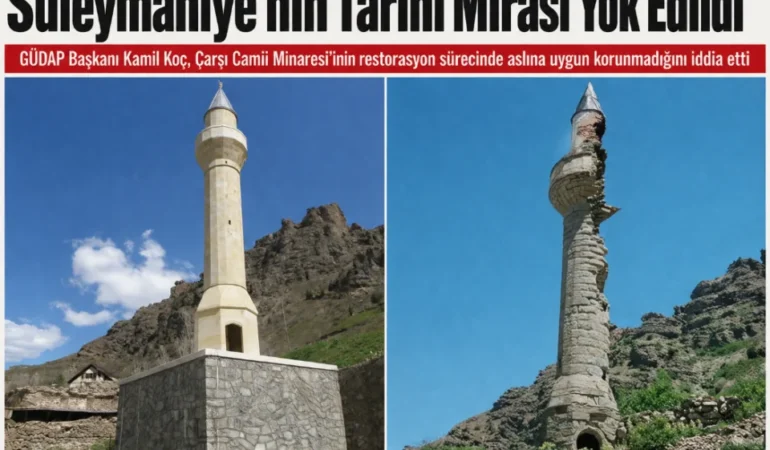 “Süleymaniye’nin Tarihi Mirası Yok Edildi” İddiası