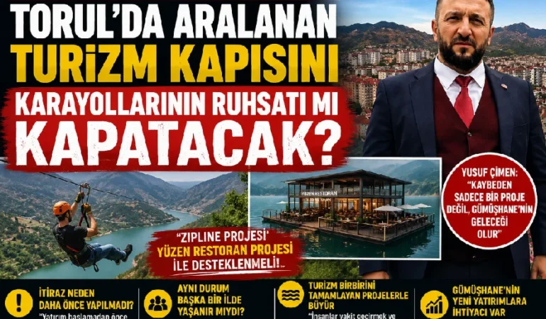 İş İnsanı Yusuf Çimen: “Torul’daki Turizm Yatırımlarının Önü Açılmalı”