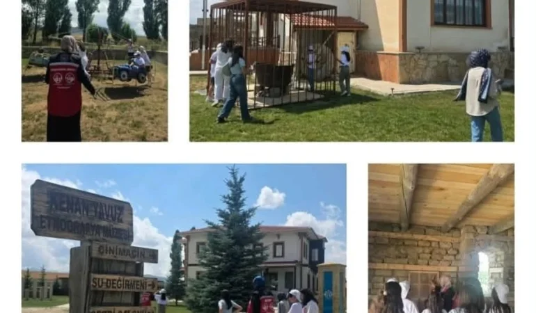 Kelkitli Çocuklar Bayburt’ta Doğa ve Kültür Gezisine Katıldı