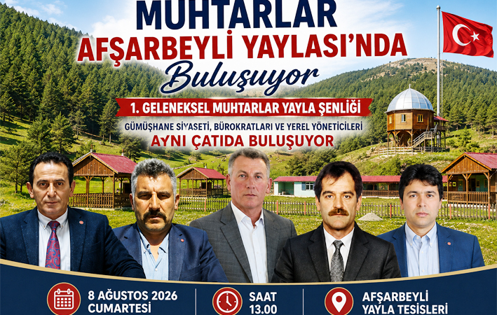 Muhtarlar Afşarbeyli Yaylası’nda Buluşuyor