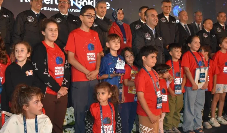 TÜBİTAK Gökyüzü Gözlem Etkinliği Afyonkarahisar’da başladı