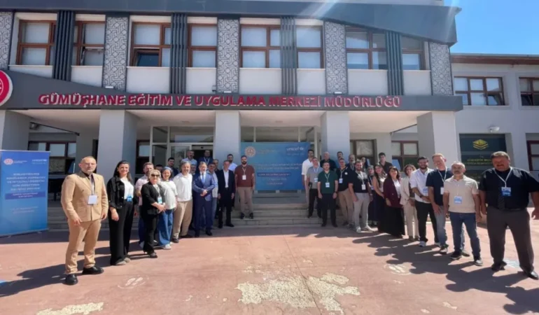 UNICEF Destekli Proje Gümüşhane’de Başladı